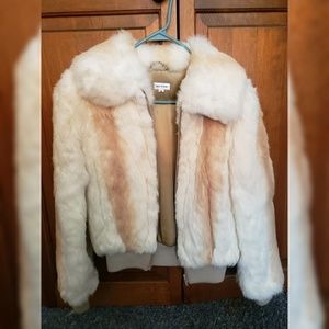 Vintage Rabbit Fur Coat